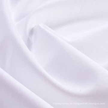 Rollo blanco 100% de la tela de algodón para las sábanas